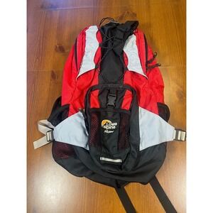 Lowe Alpine Whirlwind Backpack‎ Hiking Daypack Red Black Lightweight